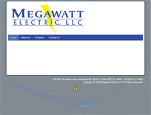 Tablet Screenshot of megawattelectric.com
